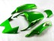 Preisgünstige Kawasaki ZX14R ZZR1400 Motorrad Verkleidung 2012-2024 - Grun Glanzendes Schwarz