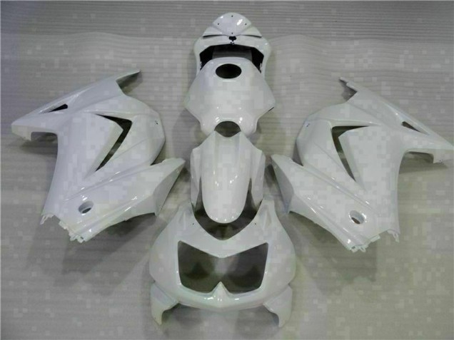 Preisgünstige Kawasaki EX250 Motorrad Verkleidung 2008-2012 - Weiss