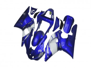 Preisgünstige Yamaha YZF R1 Motorrad Verkleidung 2000-2001 - Blau Weiss