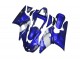 Preisgünstige Yamaha YZF R1 Motorrad Verkleidung 2000-2001 - Blau Weiss
