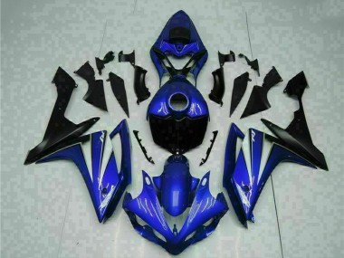 Preisgünstige Yamaha YZF R1 Motorrad Verkleidung 2007-2008 - Blau Weiss Schwarz