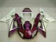 Preisgünstige Yamaha YZF R6 Motorrad Verkleidung 1998-2002 - Weiss Lila