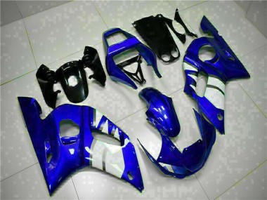 Preisgünstige Yamaha YZF R6 Motorrad Verkleidung 1998-2002 - Blau Weiss