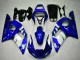 Preisgünstige Yamaha YZF R6 Motorrad Verkleidung 1998-2002 - Blau Weiss