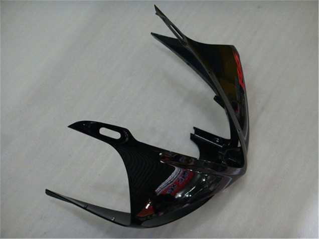 Preisgünstige Yamaha YZF R6 Motorrad Verkleidung 2003-2004 - Glanzendes Schwarz Matt Schwarz Rot Aufkleber