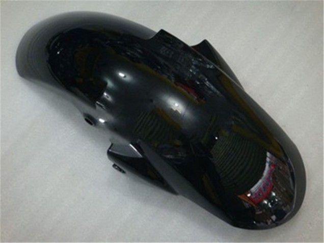 Preisgünstige Yamaha YZF R6 Motorrad Verkleidung 2003-2004 - Glanzendes Schwarz Matt Schwarz Rot Aufkleber