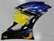 Preisgünstige Yamaha YZF R6 Motorrad Verkleidung 2006-2007 - Blau Gelb Glanzendes Schwarz Hai