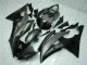 Preisgünstige Yamaha YZF R6 Motorrad Verkleidung 2008-2016 - Grau Matt Schwarz