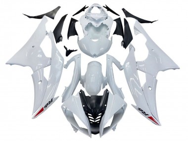 Preisgünstige Yamaha YZF R6 Motorrad Verkleidung Kit 2008-2016 - Glanzendes Weiss