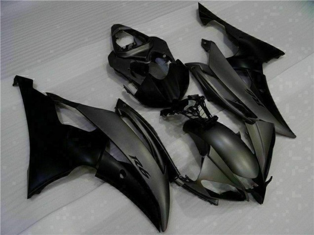 Preisgünstige Yamaha YZF R6 Motorrad Verkleidung 2008-2016 - Matt Schwarz