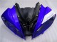 Preisgünstige Yamaha YZF R6 Motorrad Verkleidung 2008-2016 - Weiss Blau Matt Schwarz