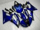 Preisgünstige Yamaha YZF R6 Motorrad Verkleidung 2008-2016 - Blau Weiss