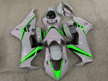Preisgünstige Honda CBR1000RR Motorrad Verkleidung 2017-2023 - Nardo Grau mit Grun Streifen