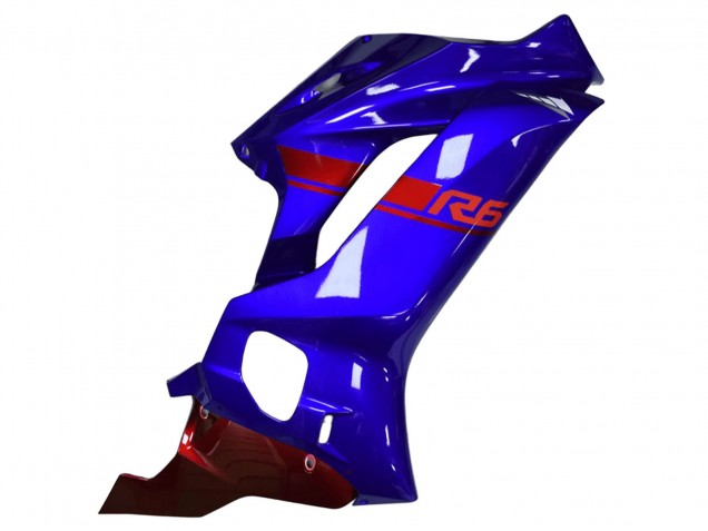 Preisgünstige Yamaha YZF R6 Motorrad Verkleidung 2017-2023 - Blau Rot
