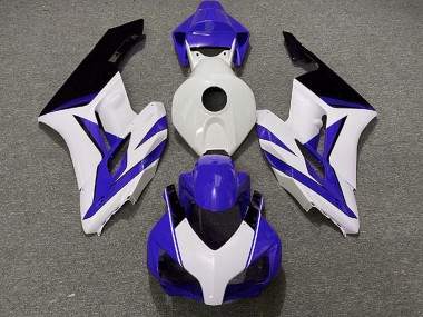 Preisgünstige Honda CBR1000RR Motorrad Verkleidung 2004-2005 - Weiss Blau Glanzendes Schwarz