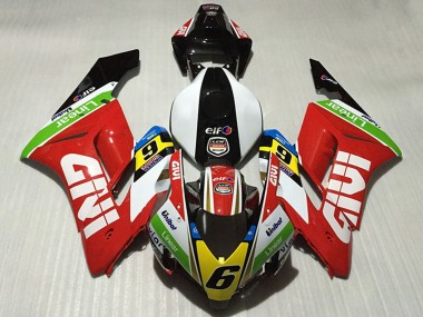 Preisgünstige Honda CBR1000RR Motorrad Verkleidung 2004-2005 - Weiss Rot Grun Gelb Glanzendes Schwarz Givi 6
