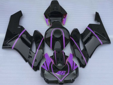 Preisgünstige Honda CBR1000RR Motorrad Verkleidung 2004-2005 - Glanzendes Schwarz Lila