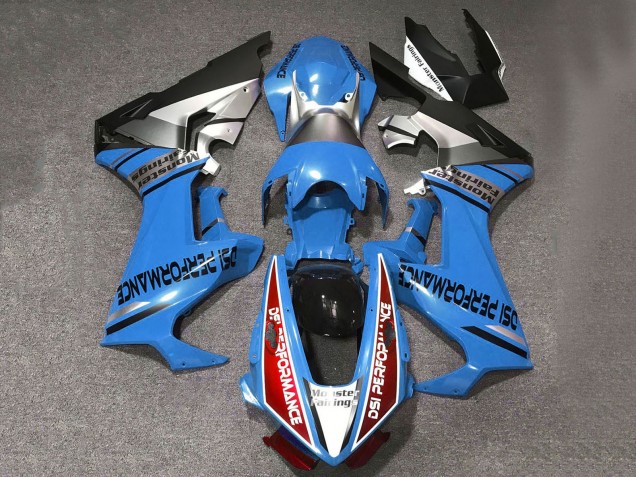 Preisgünstige Honda CBR1000RR Motorrad Verkleidung 2017-2023 - Blau Rot Weiss Silber Matt Schwarz DSI Performance