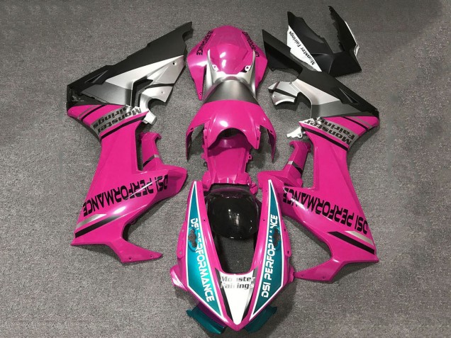 Preisgünstige Honda CBR1000RR Motorrad Verkleidung 2017-2023 - Rosa Hellblau Weiss Silber Matt Schwarz DSI Performance
