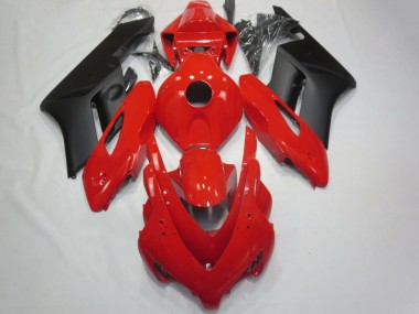 Preisgünstige Honda CBR1000RR Motorrad Verkleidung 2004-2005 - Rot Matt Schwarz
