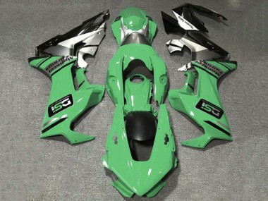 Preisgünstige Honda CBR1000RR Motorrad Verkleidung 2017-2023 - Hellgrun Weiss Silber Glanzendes Schwarz DSI