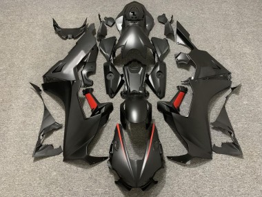 Preisgünstige Honda CBR1000RR Motorrad Verkleidung 2017-2023 - Matt Schwarz Rot