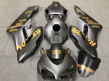 Preisgünstige Honda CBR1000RR Motorrad Verkleidung 2004-2005 - Matt Grau Gold Repsol