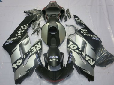 Preisgünstige Honda CBR1000RR Motorrad Verkleidung 2004-2005 - Silber Grau Matt Schwarz Repsol