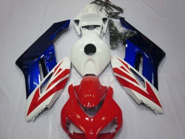 Preisgünstige Honda CBR1000RR Motorrad Verkleidung 2004-2005 - Weiss Rot Blau
