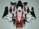 Preisgünstige Honda CBR600RR Motorrad Verkleidung Kit 2005-2006 - Weiss Rot Schwarz