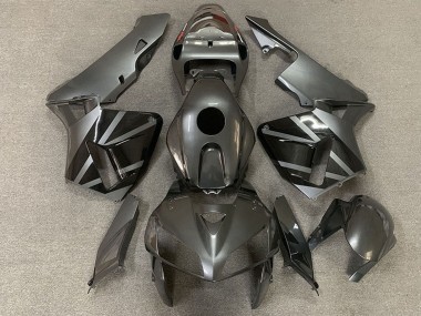 Preisgünstige Honda CBR600RR Motorrad Verkleidung 2005-2006 - Dunkel Silber und Schwarz