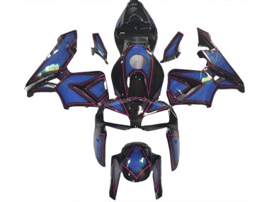 Preisgünstige Honda CBR600RR Motorrad Verkleidung 2005-2006 - Dunkel Blau Rosa OutLinie