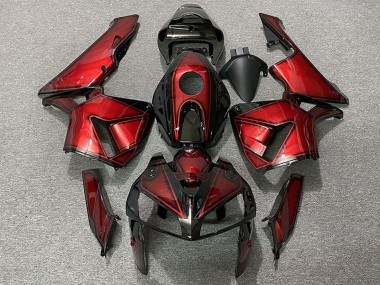 Preisgünstige Honda CBR600RR Motorrad Verkleidung 2005-2006 - Dunkel Bonbon Rot