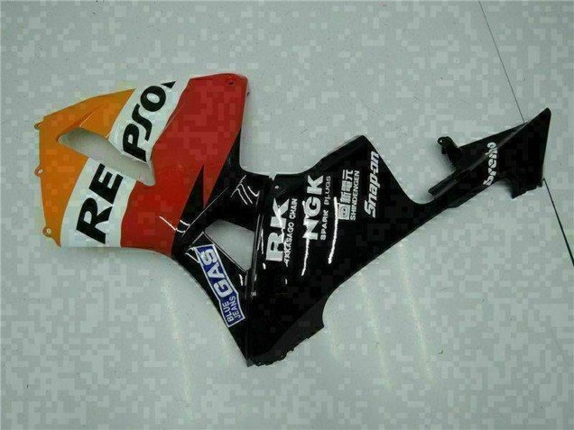 Preisgünstige Honda CBR600RR Motorrad Verkleidung 2005-2006 - Orange Weiss Rot Schwarz Repsol