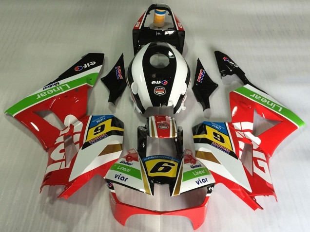 Preisgünstige Honda CBR600RR Motorrad Verkleidung 2013-2023 - Weiss Rot Grun Gelb Glanzendes Schwarz Givi 6