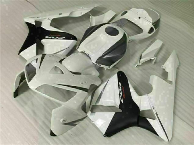 Preisgünstige Honda CBR600RR Motorrad Verkleidung 2005-2006 - Weiss Schwarz