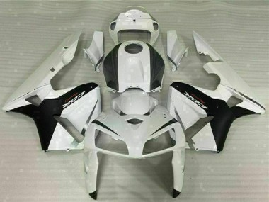 Preisgünstige Honda CBR600RR Motorrad Verkleidung 2005-2006 - Weiss Schwarz