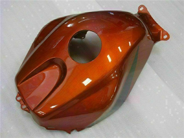 Preisgünstige Honda CBR600RR Motorrad Verkleidung Kit 2005-2006 - Orange Schwarz