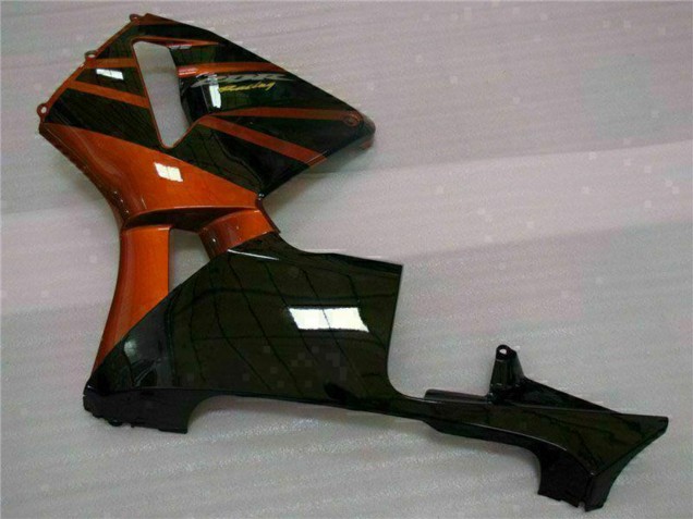 Preisgünstige Honda CBR600RR Motorrad Verkleidung Kit 2005-2006 - Orange Schwarz