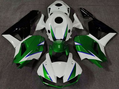 Preisgünstige Honda CBR600RR Motorrad Verkleidung 2013-2023 - Weiss Grun Blau Glanzendes Schwarz
