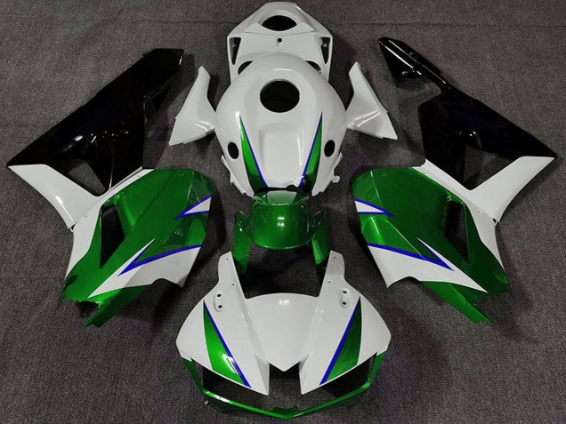Preisgünstige Honda CBR600RR Motorrad Verkleidung 2013-2023 - Weiss Grun Blau Glanzendes Schwarz