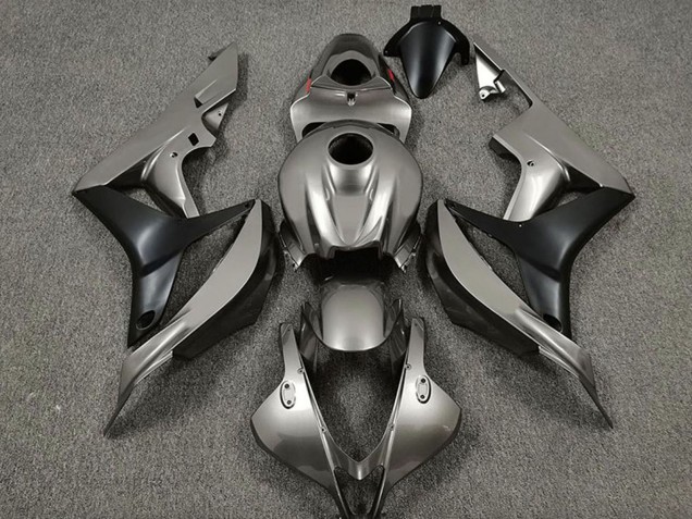 Preisgünstige Honda CBR600RR Motorrad Verkleidung 2007-2008 - Silber Matt Schwarz