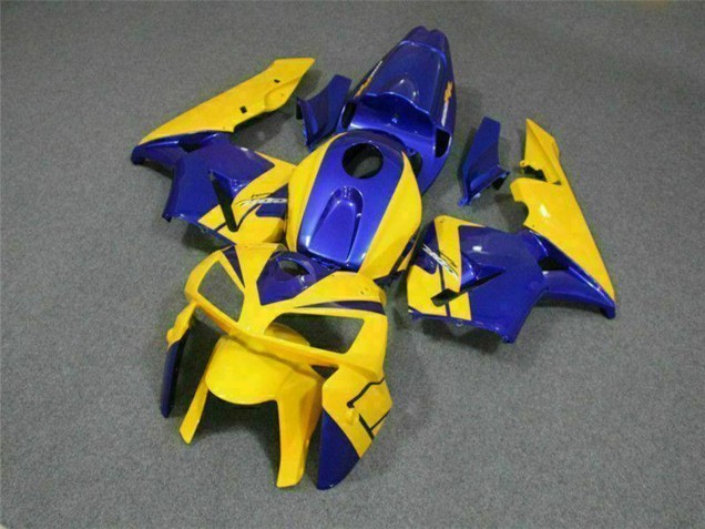 Preisgünstige Honda CBR600RR Motorrad Verkleidung 2005-2006 - Gelb Blau