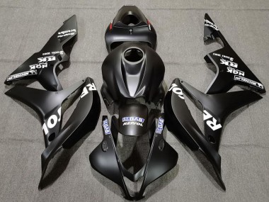 Preisgünstige Honda CBR600RR Motorrad Verkleidung 2007-2008 - Matt Schwarz Weiss Repsol