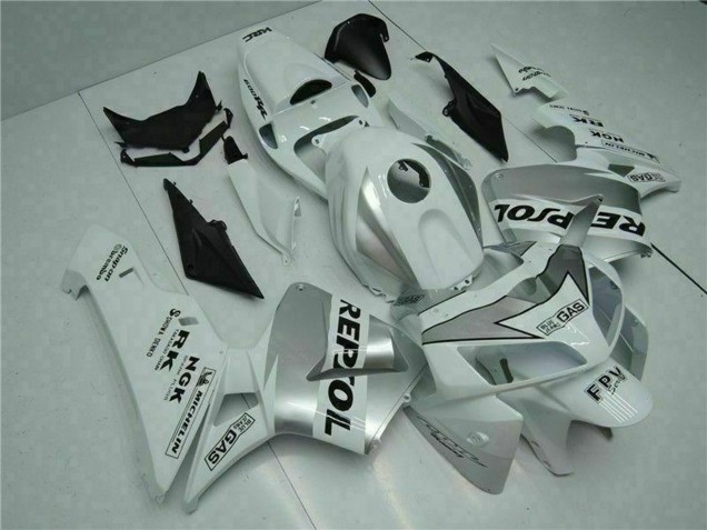 Preisgünstige Honda CBR600RR Motorrad Verkleidung 2005-2006 - Weiss