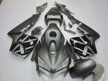 Preisgünstige Honda CBR600RR Motorrad Verkleidung 2005-2006 - Matt Grau Schwarz