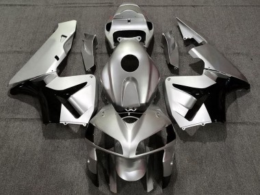 Preisgünstige Honda CBR600RR Motorrad Verkleidung 2005-2006 - Matt Silber und Schwarz