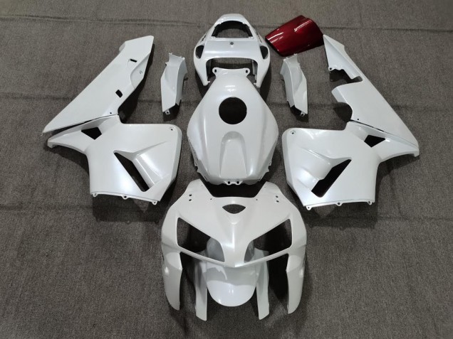 Preisgünstige Honda CBR600RR Motorrad Verkleidung 2005-2006 - Perl Weiss