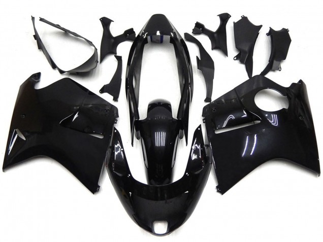 Preisgünstige Honda CBR1100XX Blackbird Motorrad Verkleidung 1996-2007 - Glanzendes Schwarz