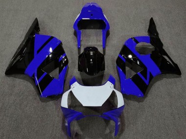 Preisgünstige Honda CBR954RR Motorrad Verkleidung 2002-2003 - Blau Weiss Glanzendes Schwarz OEM Stil